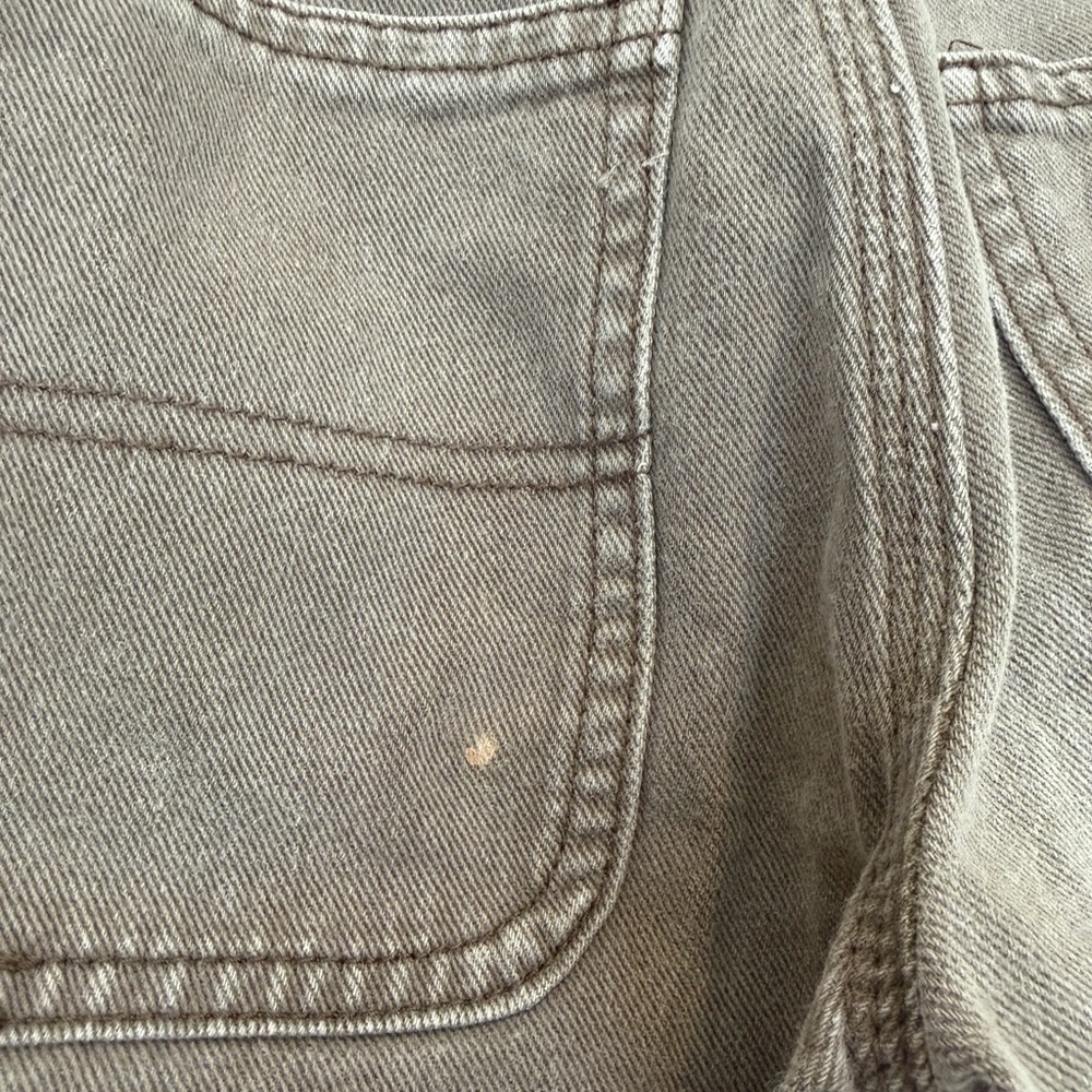 RSQ Brown Wide-Leg Carpenter Jeans - Picture 4 of 4
